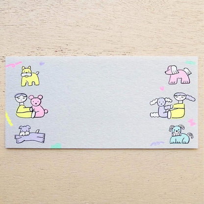 Cozyca Ippitsusen Letter Pad - Easy Days with a Dog