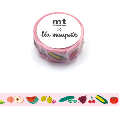 mt × Léa Maupetit Washi Tape - Endless Summer [15mm] [Washi Tejp]