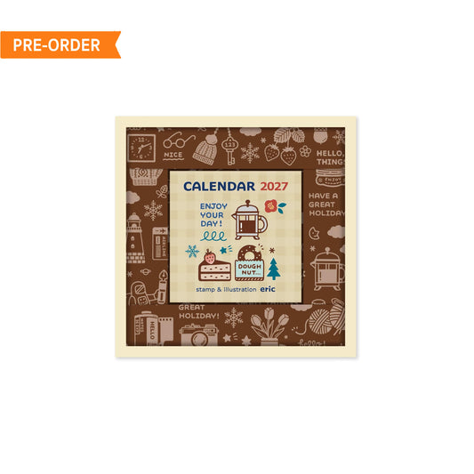 Shinnippon Calendar × Eric Small Things Color Daily Calendar 2027