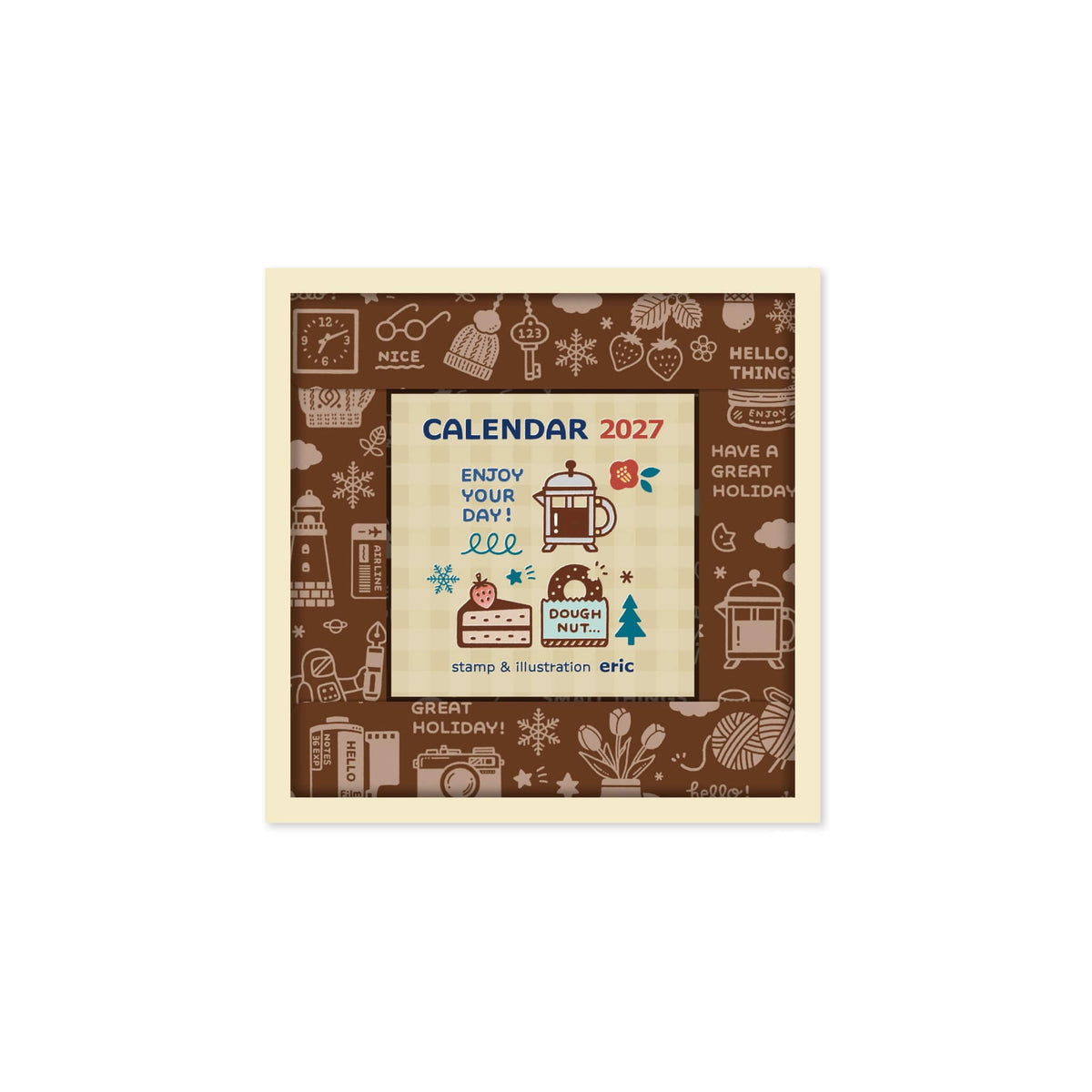 Shinnippon Calendar × Eric Small Things Color Daily Calendar 2027