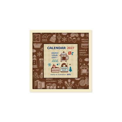 Shinnippon Calendar × Eric Small Things Color Daily Calendar 2027
