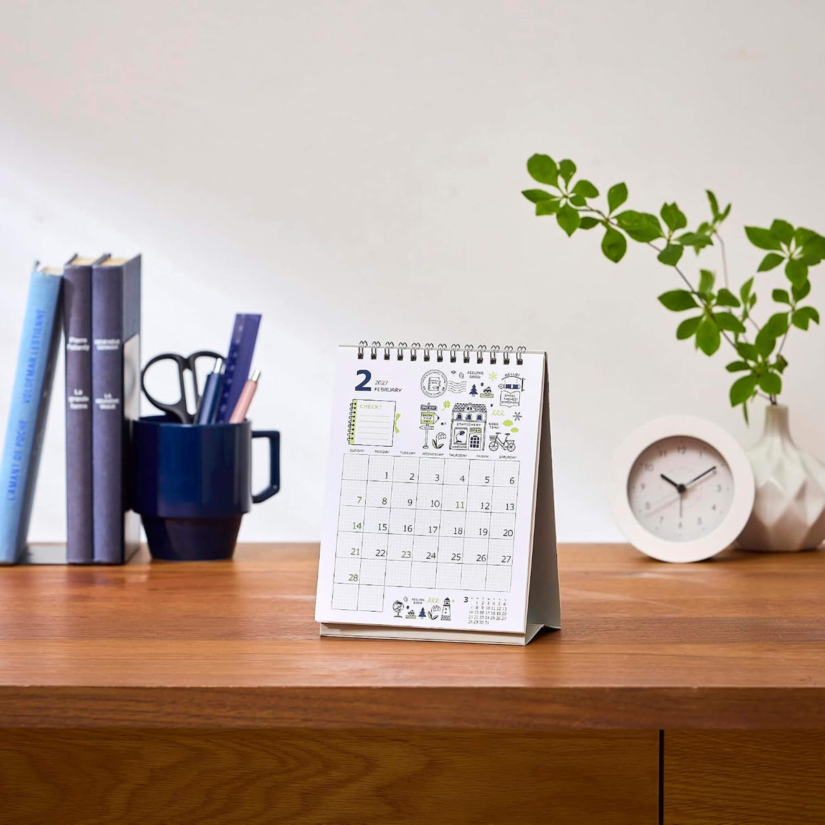 Shinnippon Calendar × Eric Small Things Desktop Calendar 2027