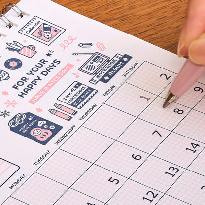 Shinnippon Calendar × Eric Small Things Desktop Calendar 2027