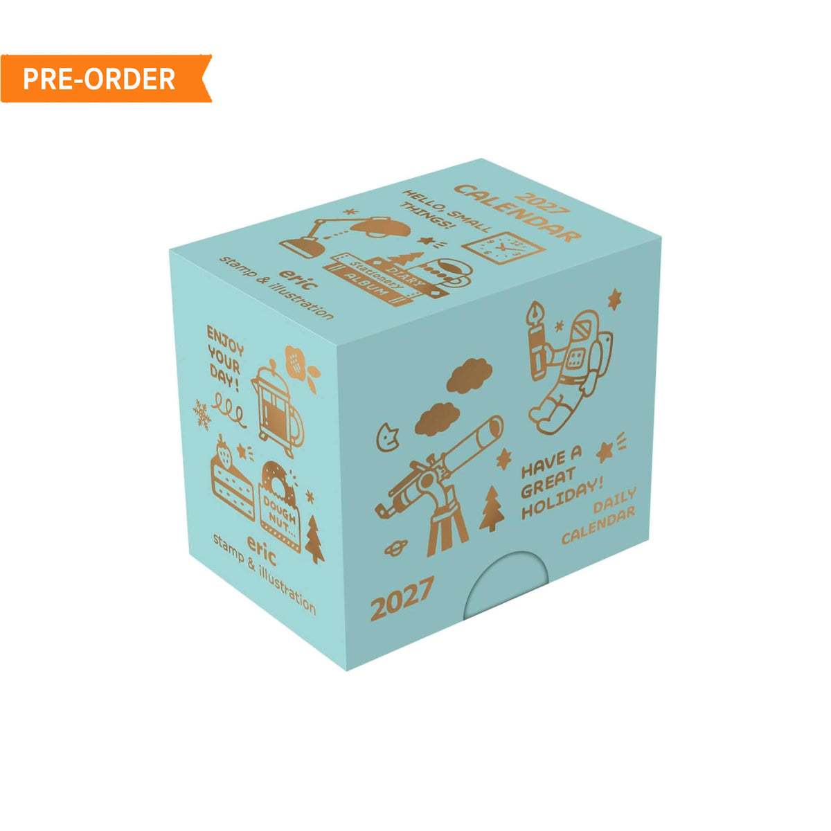 Shinnippon Calendar × Eric Small Things Mini Mini Daily Calendar 2027