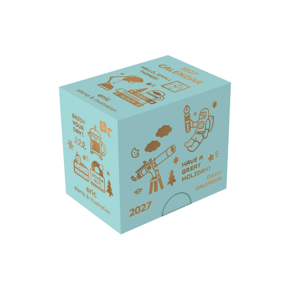 Shinnippon Calendar × Eric Small Things Mini Mini Daily Calendar 2027