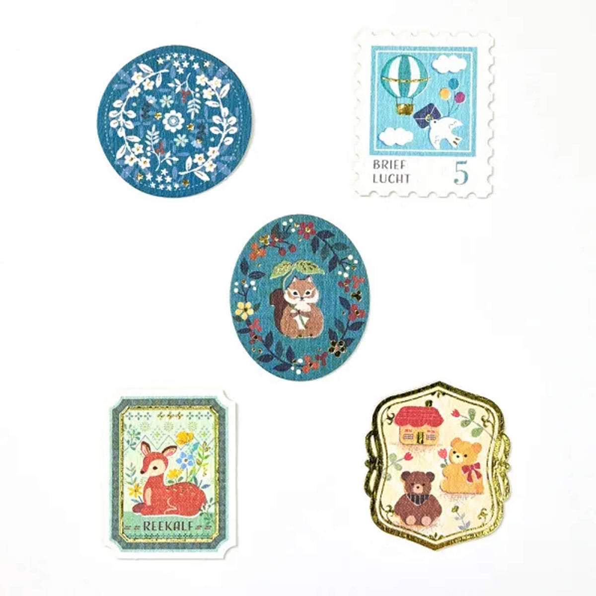NB Nuku Flake Stickers - Fairy Tale