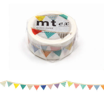 mt ex Washi Tape - Flag [20mm] [Washi Tejp]