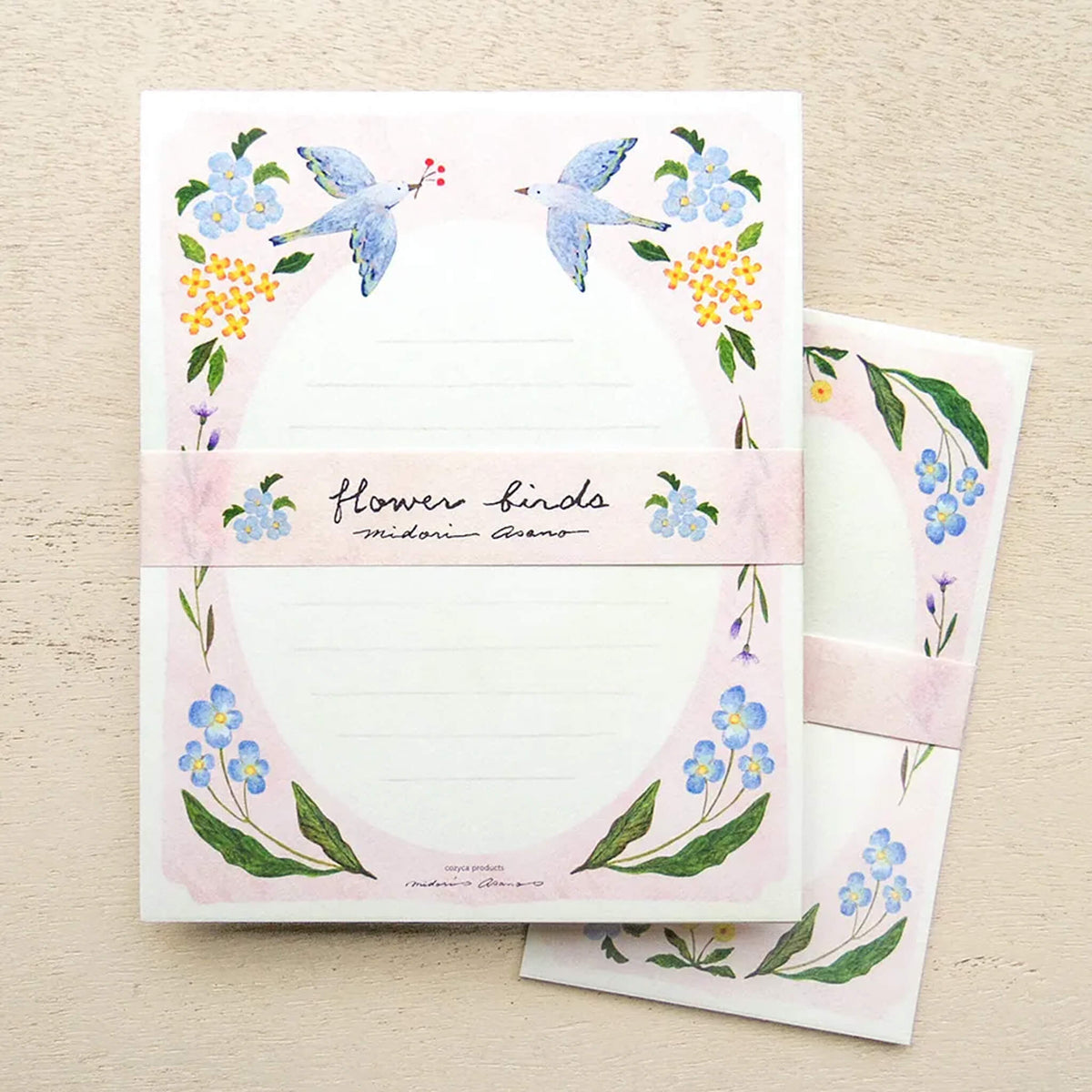 Cozyca Letter Set - Flower Birds [Brevpapper]