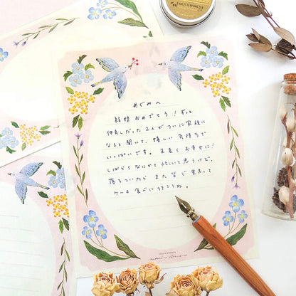 Cozyca Letter Set - Flower Birds [Brevpapper]
