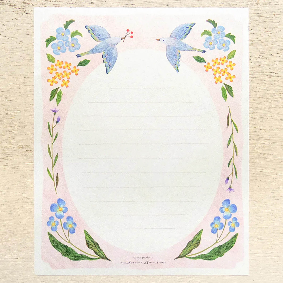 Cozyca Letter Set - Flower Birds [Brevpapper]