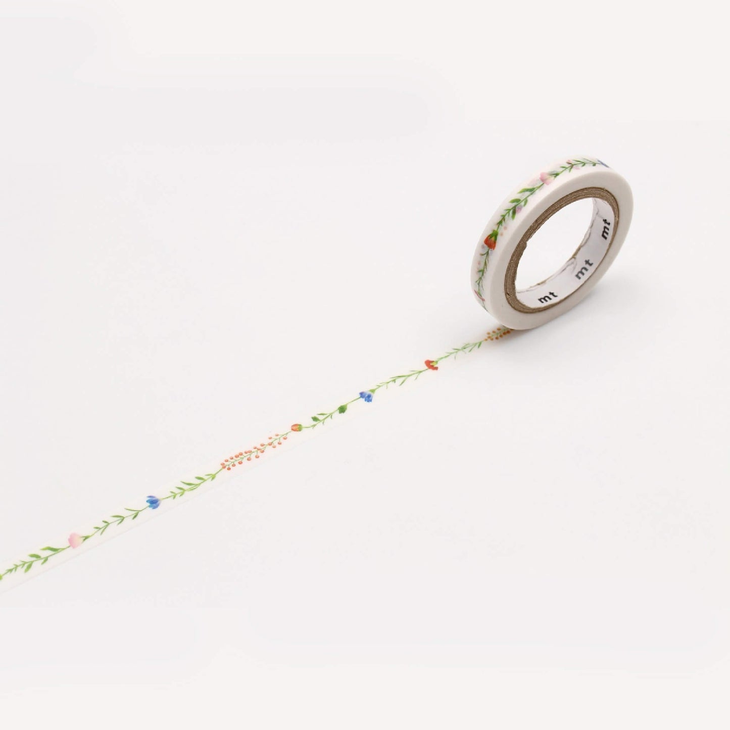 mt ex Washi Tape - Flower Line [7mm] [Washi Tejp]