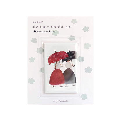 Cozyca Magnet - Flower-Patterned Umbrella [Magneter]