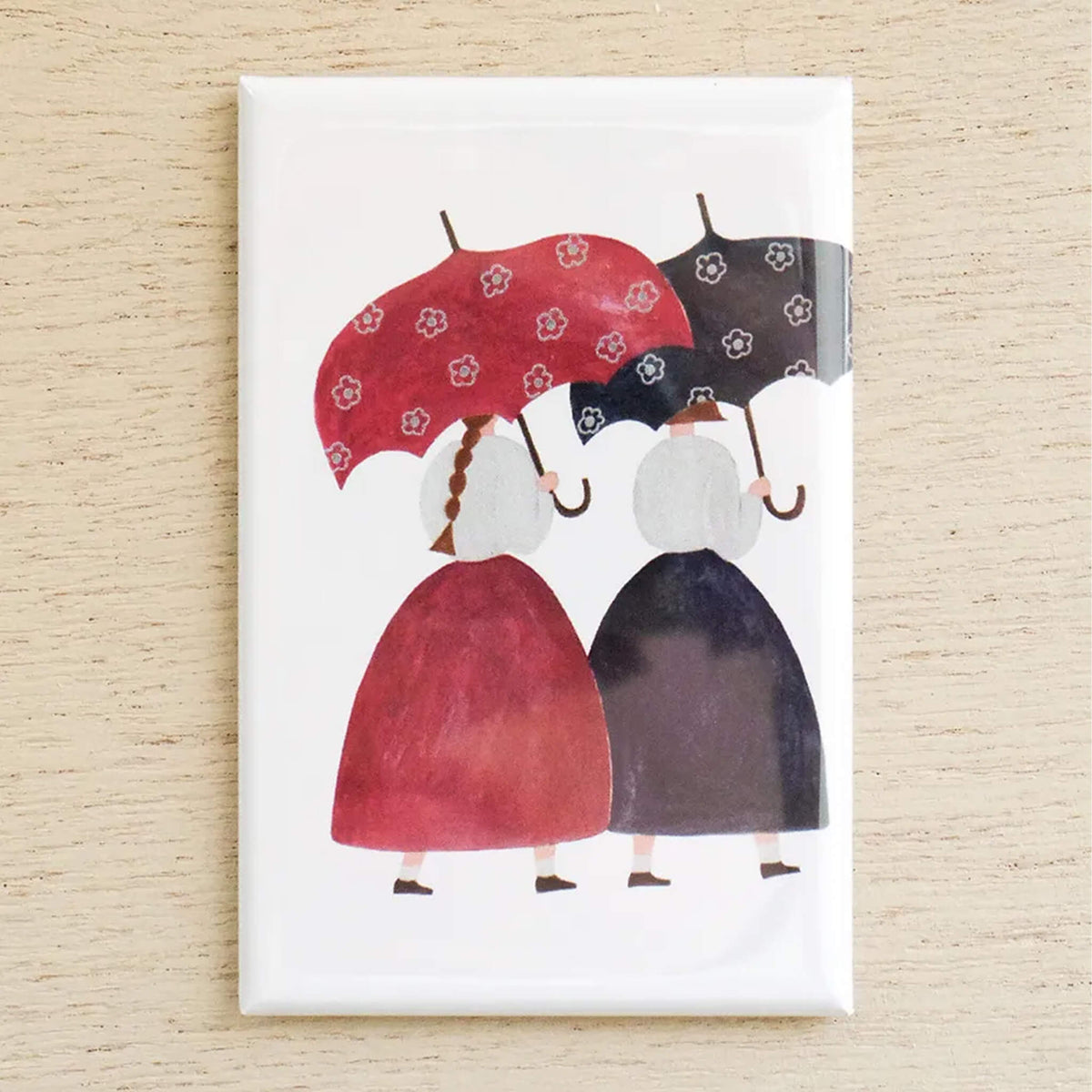 Cozyca Magnet - Flower-Patterned Umbrella [Magneter]