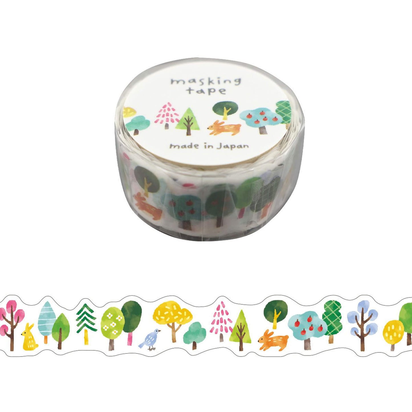 Mind Wave Die Cut Washi Tape - Forest