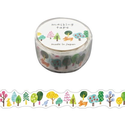 Mind Wave Die Cut Washi Tape - Forest