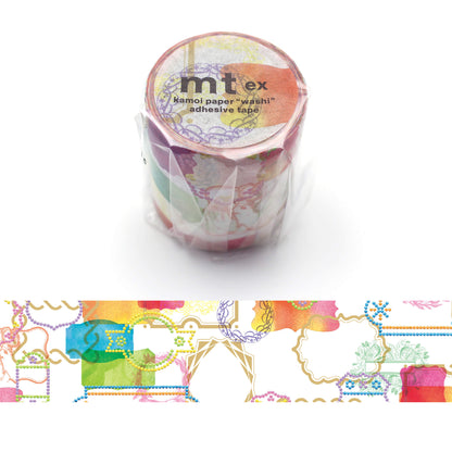 mt ex Washi Tape - Frame Collage [45mm] [Washi Tejp]