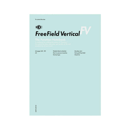 Luddite Function Notebook A5 - FreeField Vertical