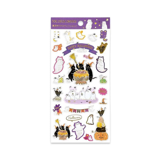 Active Corporation × Tocoro Comugi Halloween Sticker Sheet - Ghost