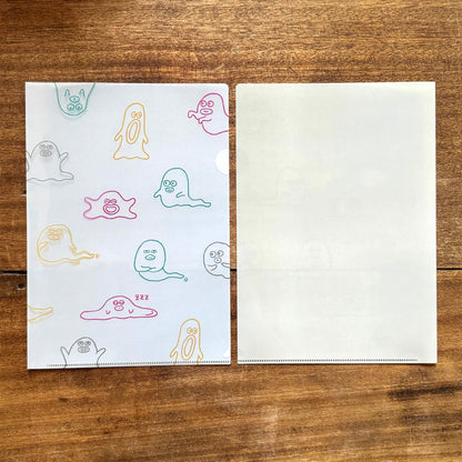 Mizushima × Keiko Shibata Clear Folder - Ghost L