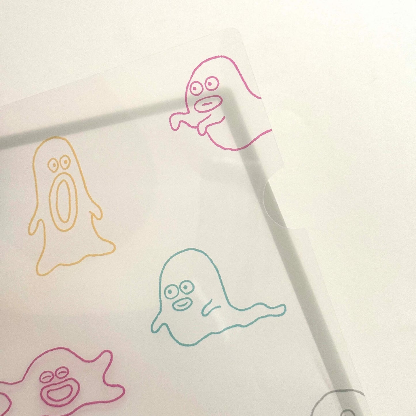Mizushima × Keiko Shibata Clear Folder - Ghost L