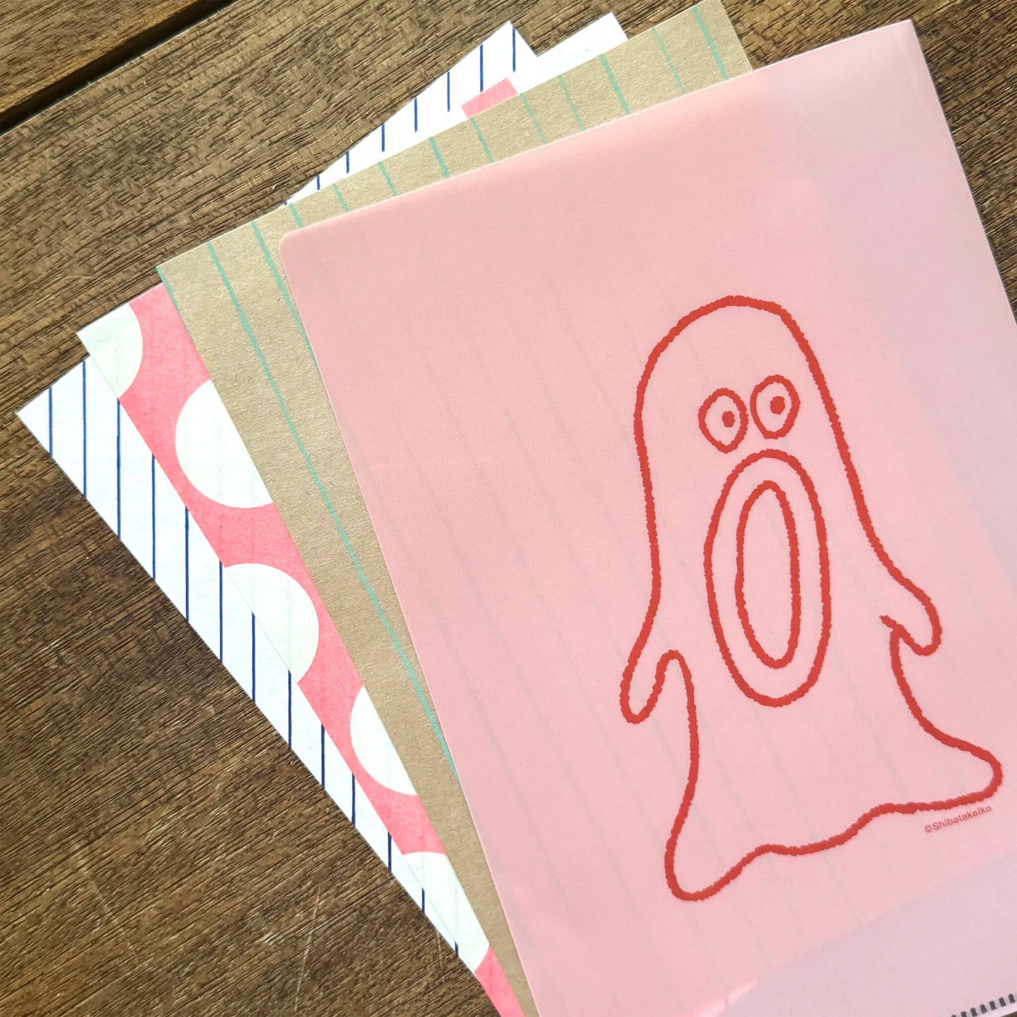 Mizushima × Keiko Shibata Clear Folder - Ghost S