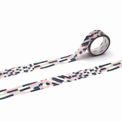 mt × minä perhonen Washi Tape - Glow-in-the-Dark - Light Collage [15mm] [Washi Tejp]