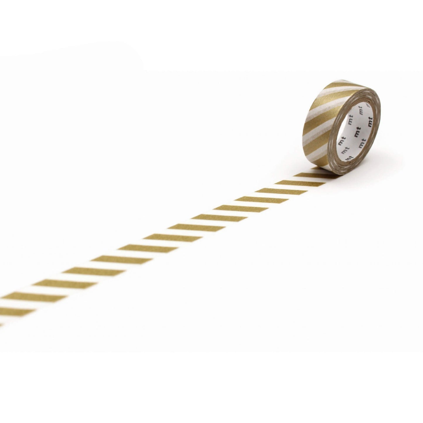 mt deco Washi Tape - Stripe - Gold [15mm] [Washi Tejp]