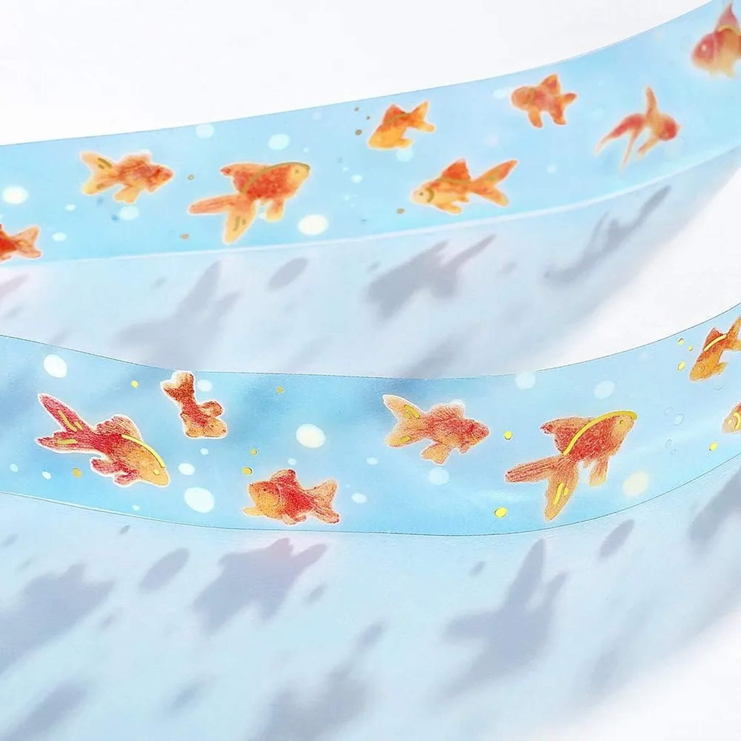 BGM Foil Clear Tape 2026 Summer Limited - Goldfish Ripples [PET-filmtape]