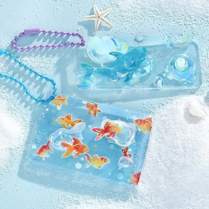 BGM Foil Clear Tape 2026 Summer Limited - Goldfish Ripples [PET-filmtape]