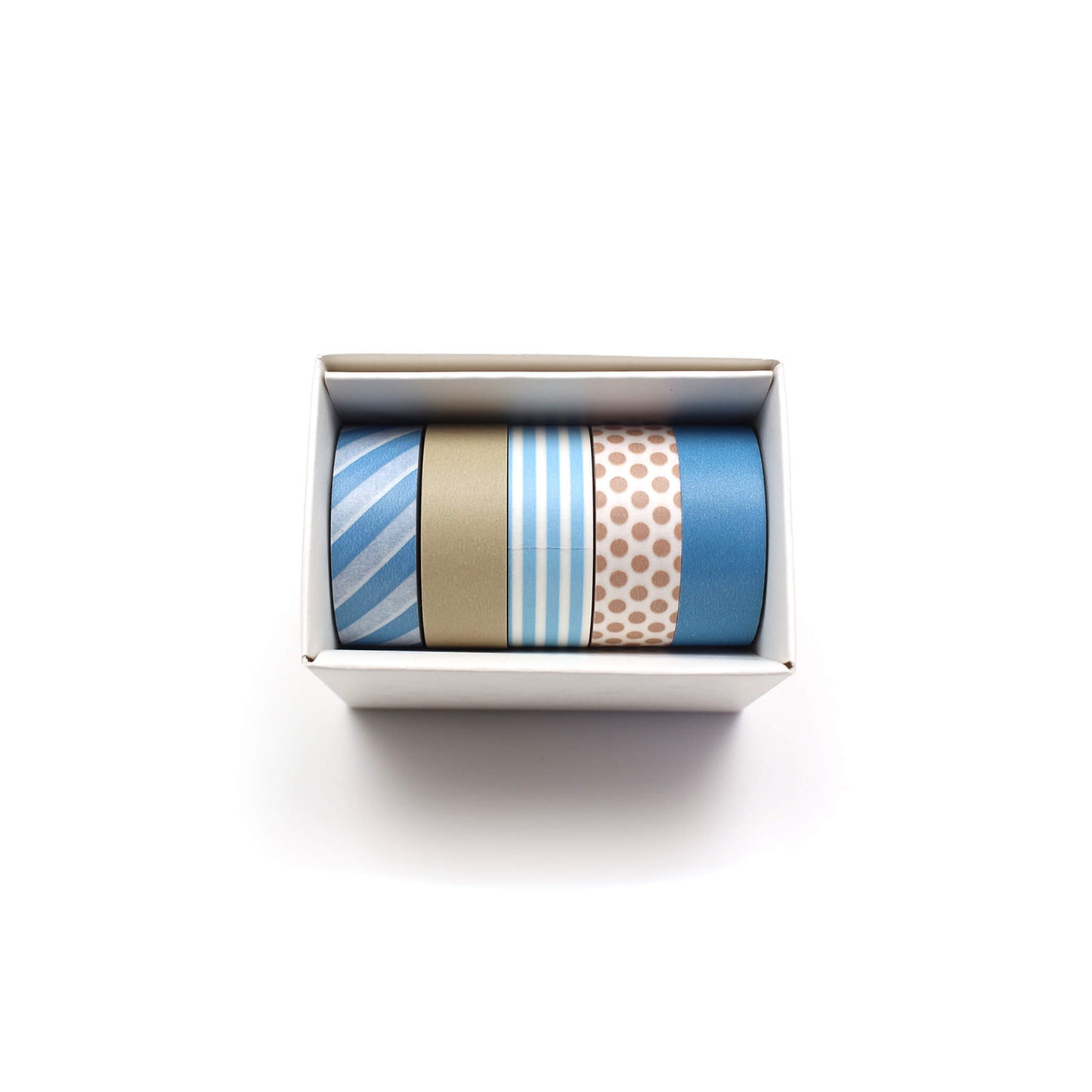 mt Gift Box Washi Tape Set of 5 - Grayish [Washi Tejp]