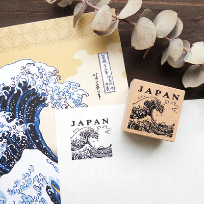 Cozyca Hyogensha Rubber Stamp - The Great Wave off Kanagawa [Gummistämpel]