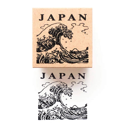 Cozyca Hyogensha Rubber Stamp - The Great Wave off Kanagawa [Gummistämpel]