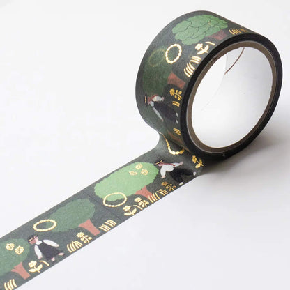 Cozyca Foil Washi Tape - Green