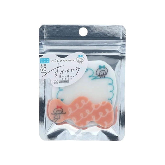 Sun-Star × Mizutama Suke Kakera Clear Sticky Notes - Guru Guru [Självhäftande anteckningslappar]
