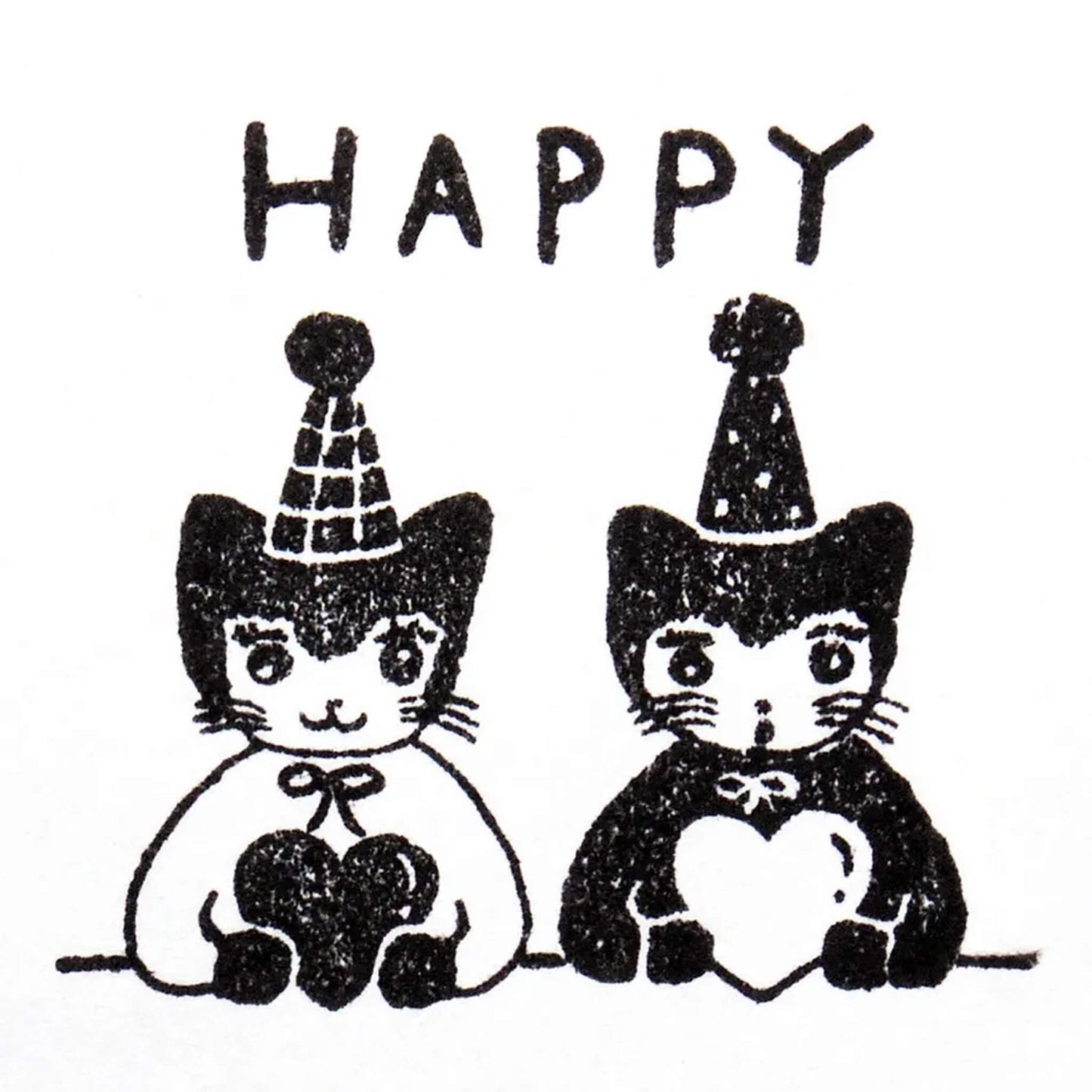 Cozyca Rubber Stamp - HAPPY [Gummistämpel]