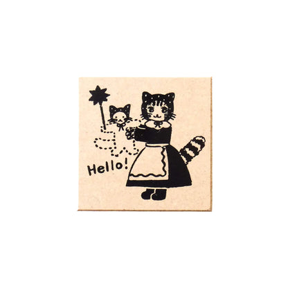 Cozyca Rubber Stamp - HELLO