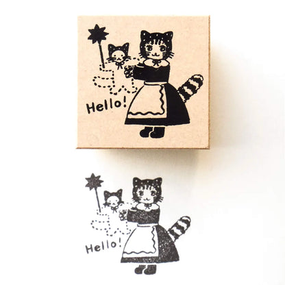 Cozyca Rubber Stamp - HELLO