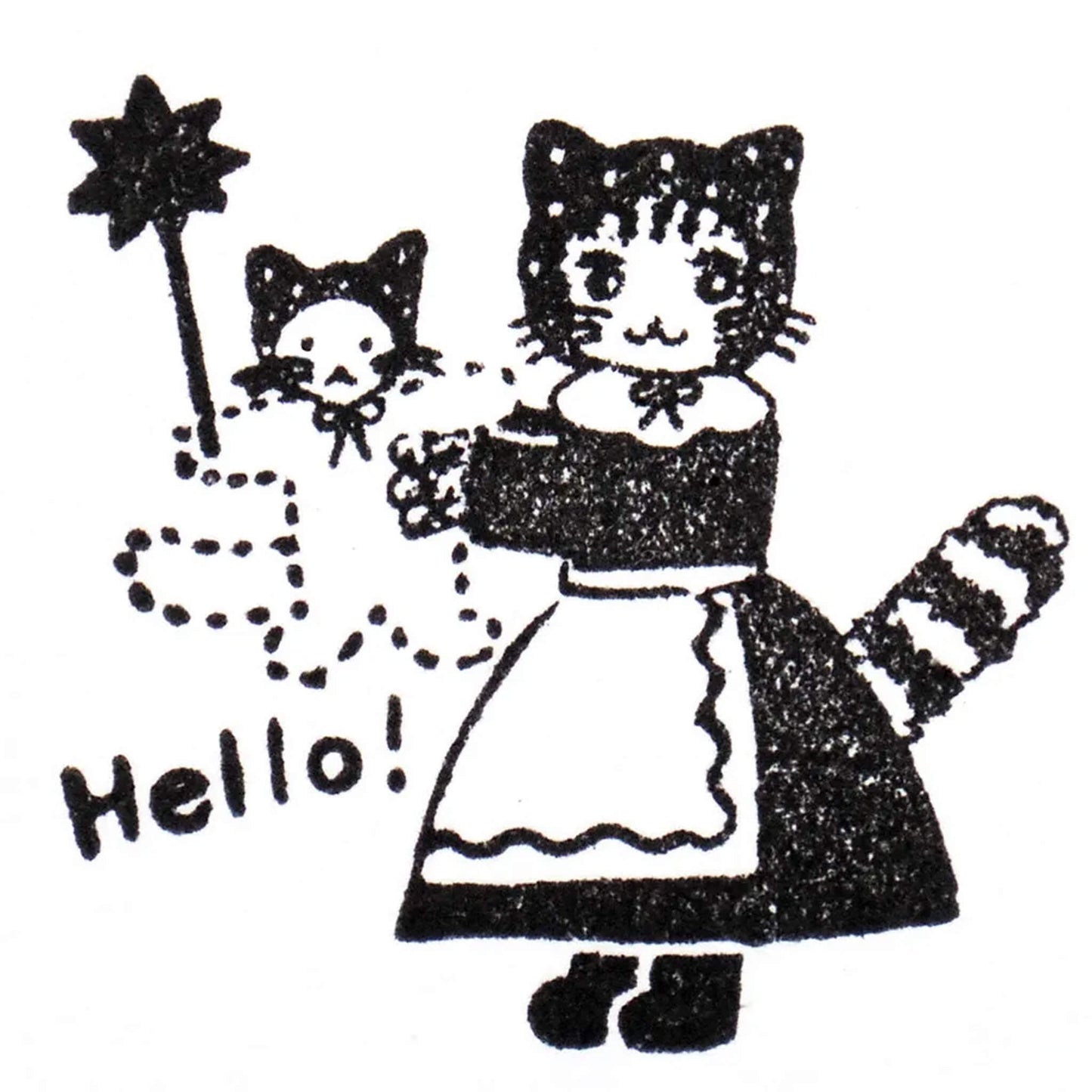 Cozyca Rubber Stamp - HELLO