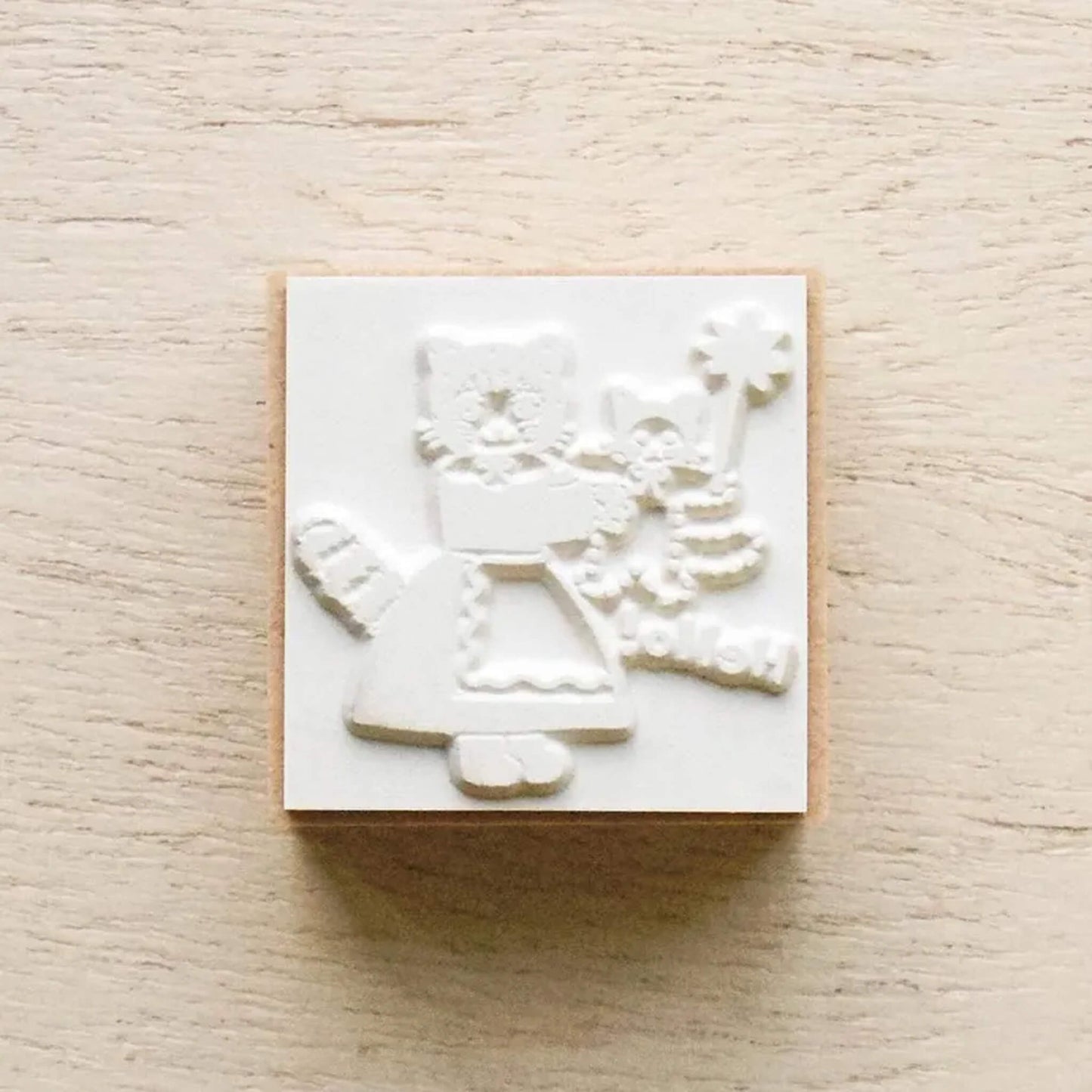 Cozyca Rubber Stamp - HELLO