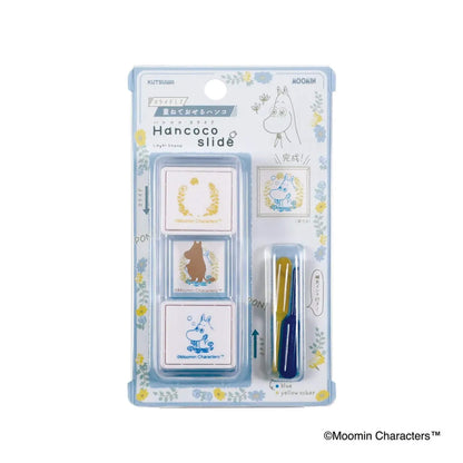 Kutsuwa × Moomin Hancoco Slide Layer Stamp