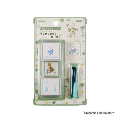 Kutsuwa × Moomin Hancoco Slide Layer Stamp