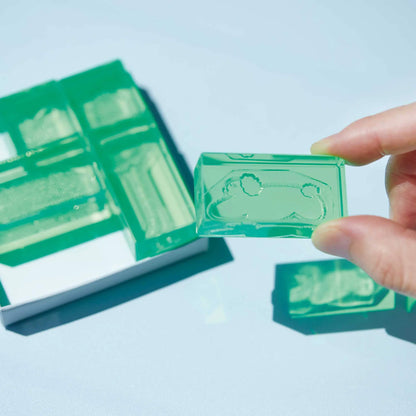 King Jim HITOTOKI Kori Jirushi Ice Cube Stamp Set - Hidamari