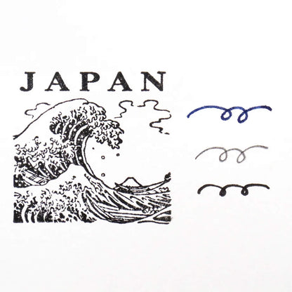 Cozyca Hyogensha Stamp Notebook A6 - Hokusai