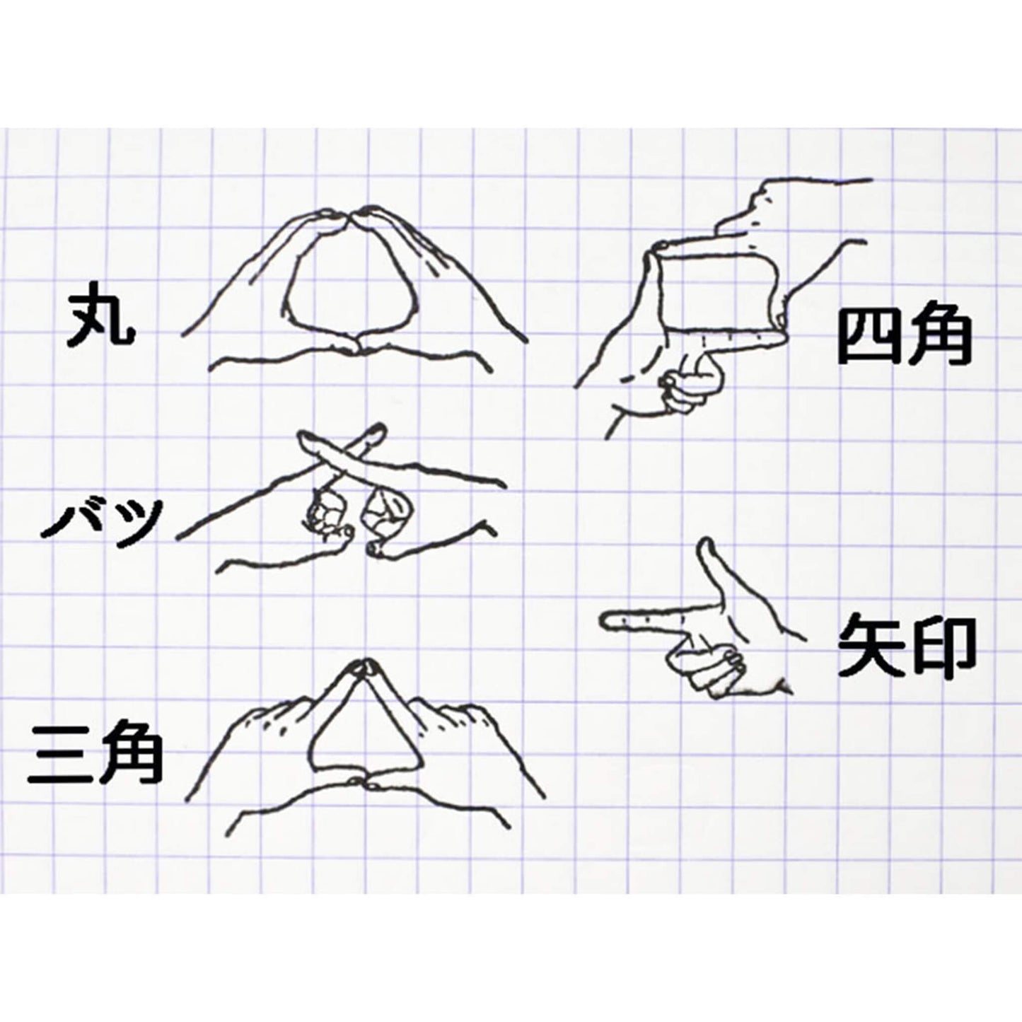 36 Sublo × Hoshino Shiho Rubber Stamps - Hand Marks
