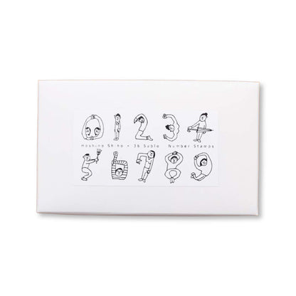36 Sublo × Hoshino Shiho Number Rubber Stamp Set