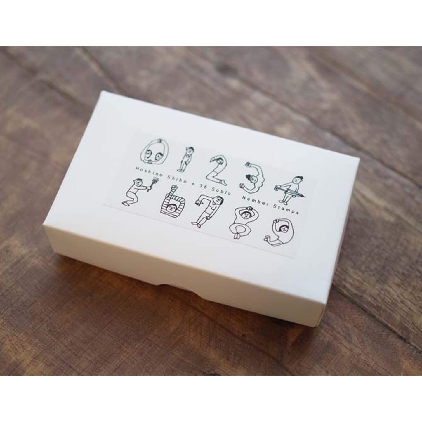 36 Sublo × Hoshino Shiho Number Rubber Stamp Set