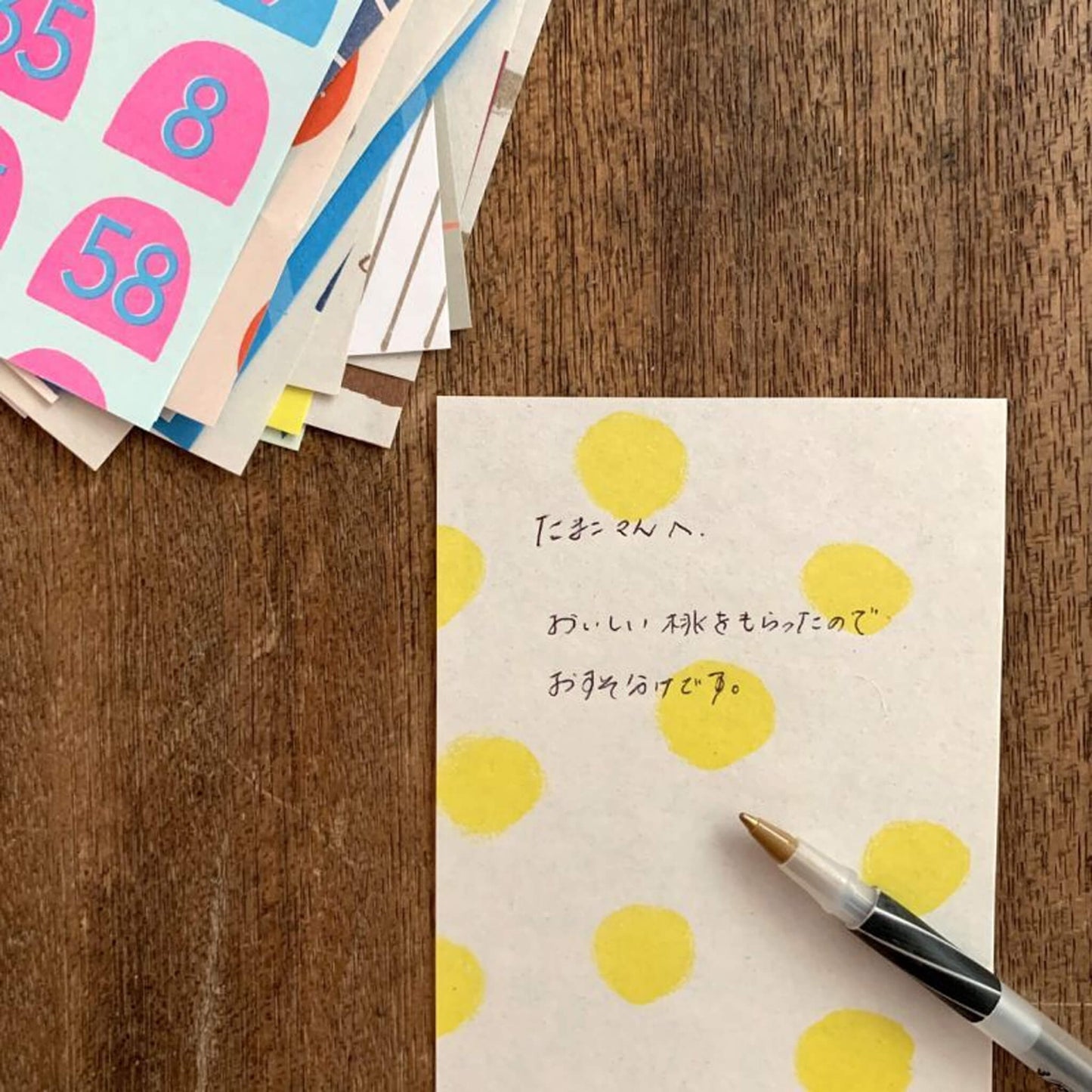 Mizushima IROIRO Memo Pad