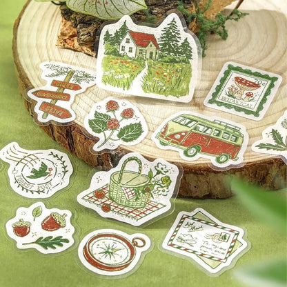 BGM Foil Flake Sticker Fragments of a Journey - Into the Forest