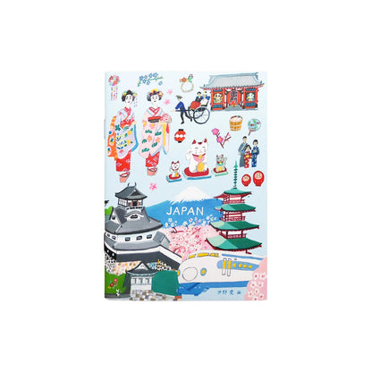 Cozyca Stamp Notebook A6 - JAPAN [Stämplingsvänlig anteckningsbok]