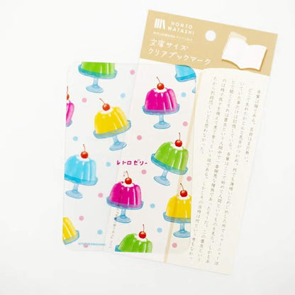 Fukukawa Shiko Clear Bookmark [A6] - Jelly - Hontowatashi [Bokmärke]